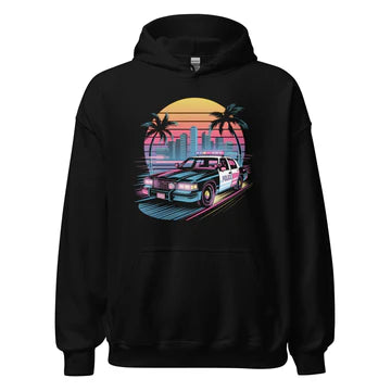 Neon Nights 90s Vibes Hoodie
